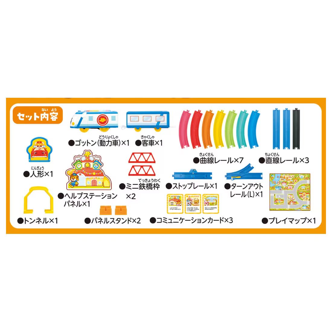 Takara Tomy Go! Go! Vehicle Plarail Departure! Zoo Basic Set with Train