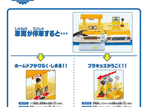Load image into Gallery viewer, Takara Tomy Plarail Play with Tomika Action Town Set Playset
