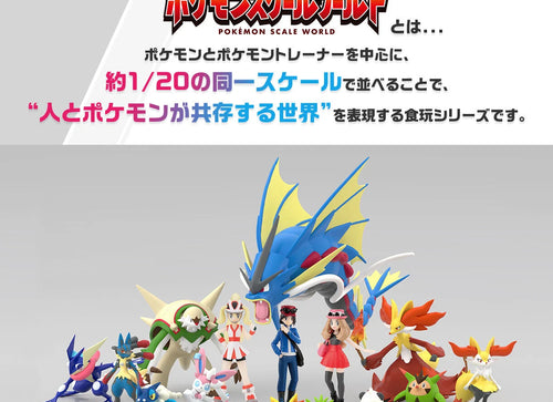 Load image into Gallery viewer, Bandai Pokemon scale world kalos region mega gyarados w/o gum figure
