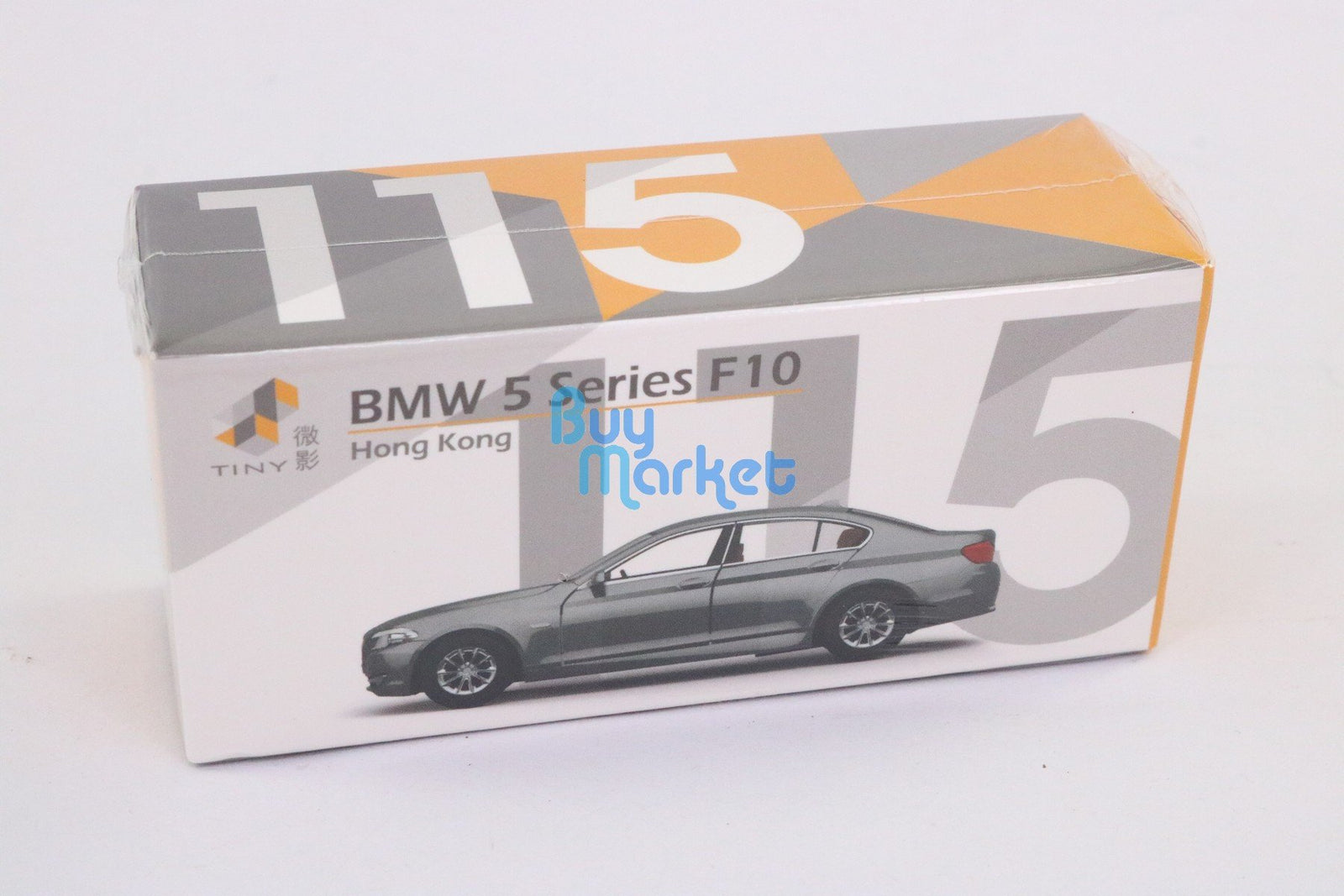 TINY City Hong Kong #115  BMW 5 Series F10 Grey KV2556 diecast car