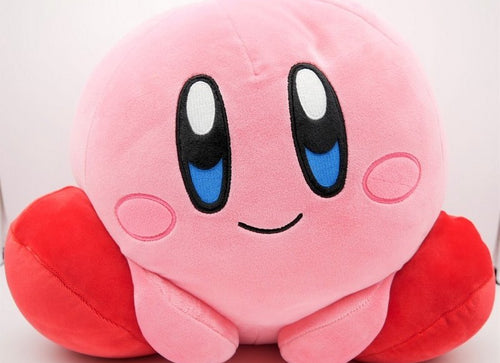 Load image into Gallery viewer, Takara Tomy Kirby Soft Plush Toy - Mocchi Game Style Kirby 30cm
