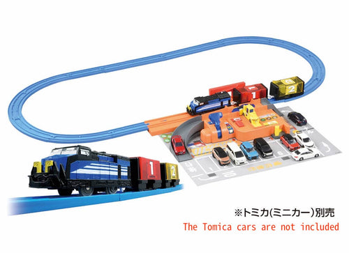 Load image into Gallery viewer, Takara Tomy Plarail Train Accessory - Plarail Sakusaku Loading Station
