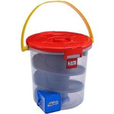 Load image into Gallery viewer, TAKARA TOMY Tomica Sprial Bucket Set Scene for diecast toy car storage tunnel
