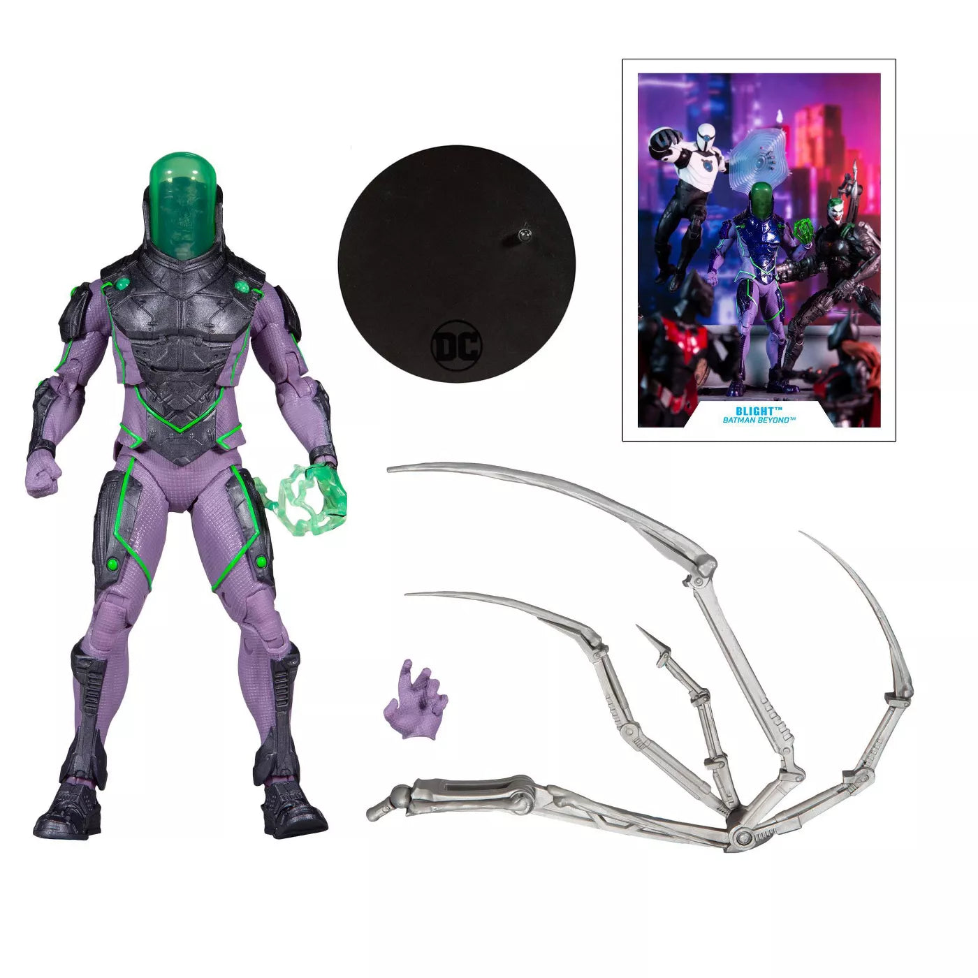 McFarlane Toys DC Multiverse Exclusive Build-A Figure: Batman & Beyond - Blight