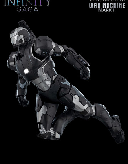 ThreeZero Marvel Studios: The Infinity Saga DLX War Machine Mark 2 Action Figure