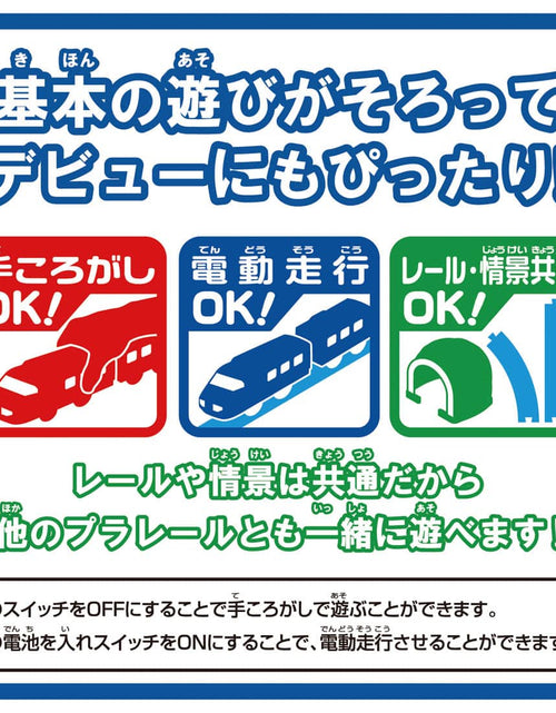 Load image into Gallery viewer, Takara Tomy Plarail Train - ES-12 Oekaki Motorized Train
