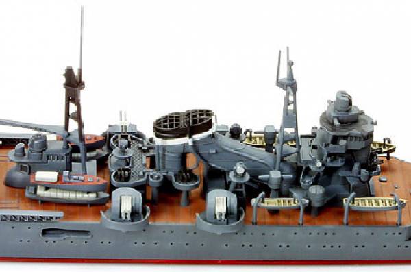 Tamiya #31344 1/700 IJN Japanese Light Cruiser KUMANO Model kit