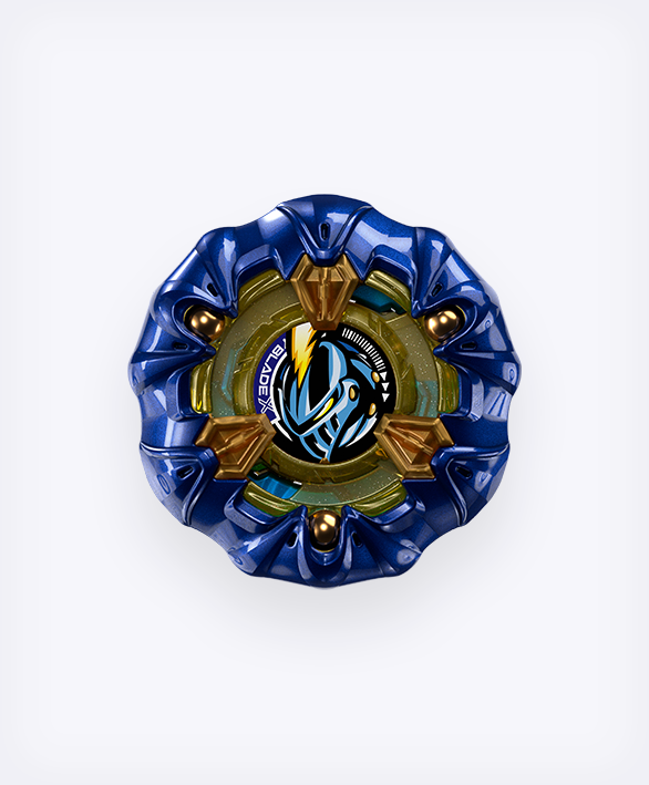 BEYBLADE X UX-00 Booster Night mail 3-85BS Metal Coat: Navy