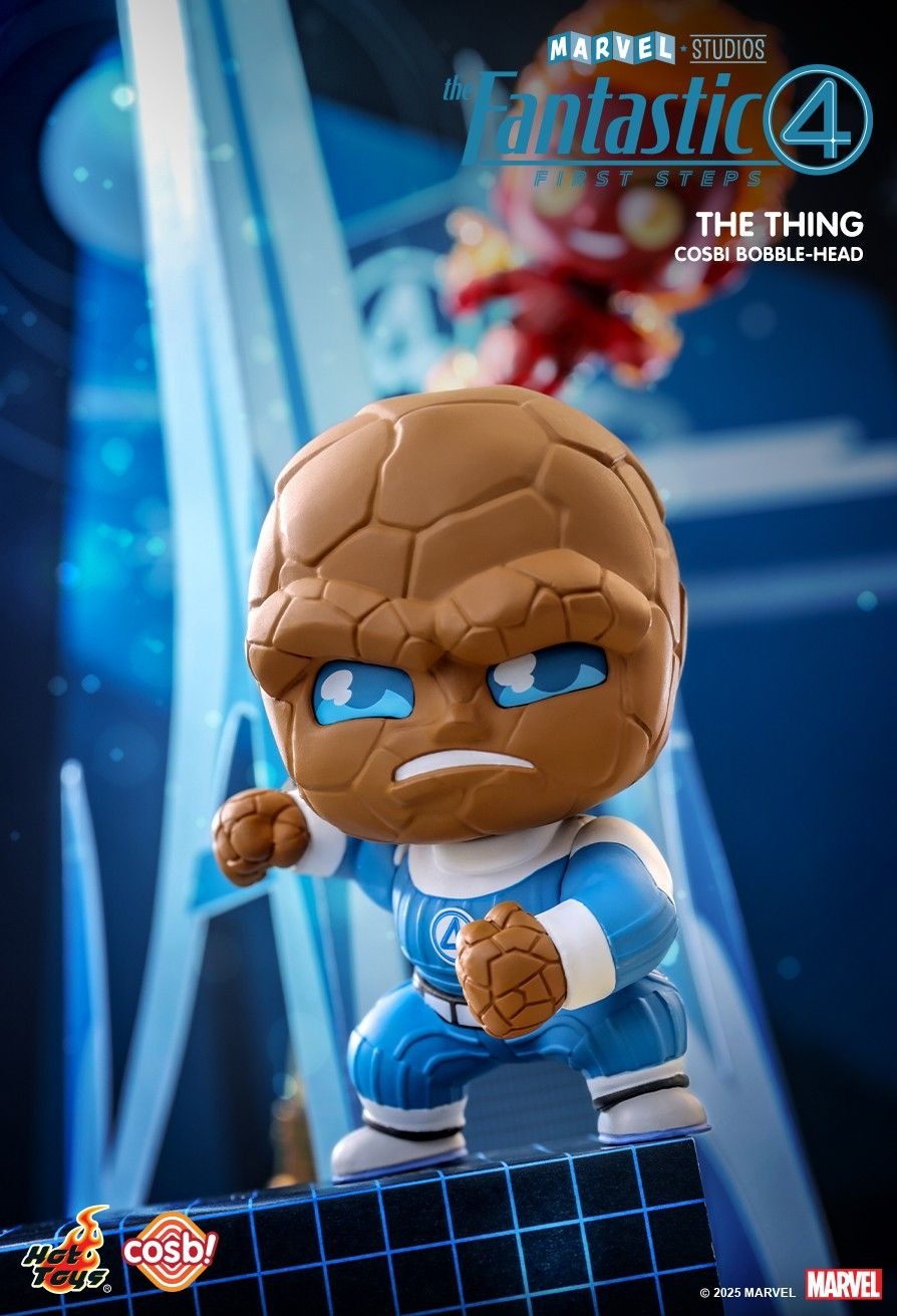 Hot Toys The Fantastic Four: First Steps Cosbi Bobble-Head Collection Full set 6