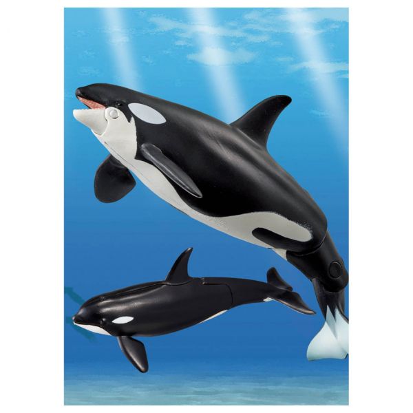 Takara Tomy ANIA Animal AL-08 Killer Whale Parent-Child Action Figure