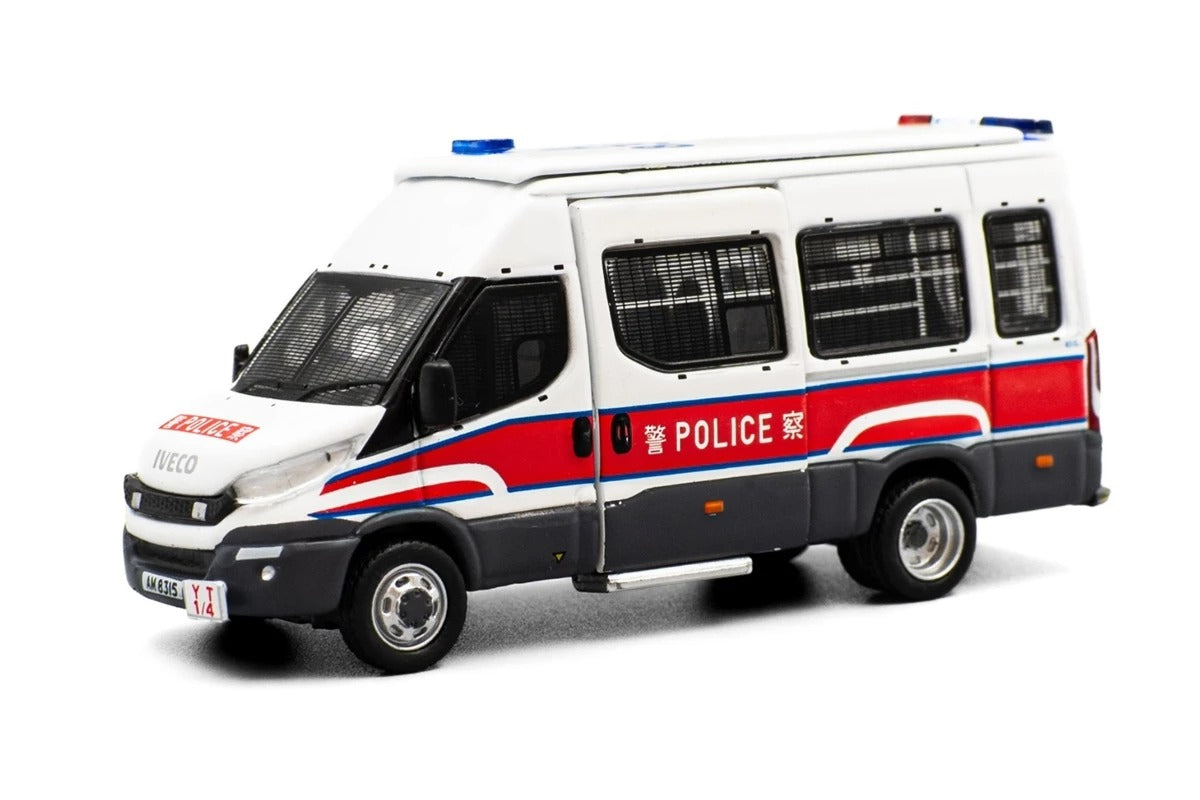 Tiny City HKP07 Die-cast Model Car - IVECO Daily Police Patrol Car (AM8315)