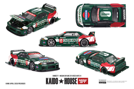 (Pre-order) Kaido House X Mini GT #277 Nissan Skyline GT-R (R32) KHTC V1