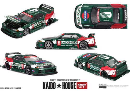 Load image into Gallery viewer, (Pre-order) Kaido House X Mini GT #277 Nissan Skyline GT-R (R32) KHTC V1
