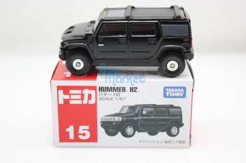 Load image into Gallery viewer, NEW Takara Tomy Tomica #15 HUMMER H2 1/67 Diecast Toy Car Japan VX742753
