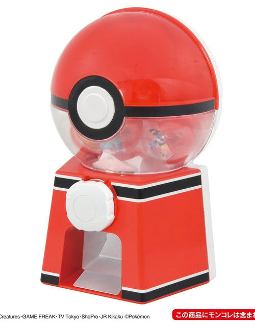 Load image into Gallery viewer, Takara Tomy Pokemon Capsule toy machine with 6 capsules and mini figures
