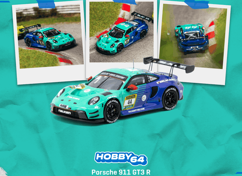 Load image into Gallery viewer, (Pre-order) Tarmac Works 1/64 Porsche 911 GT3 R Nurburgring 24h 2024 Diecast
