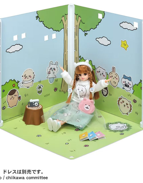 Load image into Gallery viewer, Takara Tomy Licca Chan Licca House A Lot of Chiikawa 2way Room Playset (NO DOLL)
