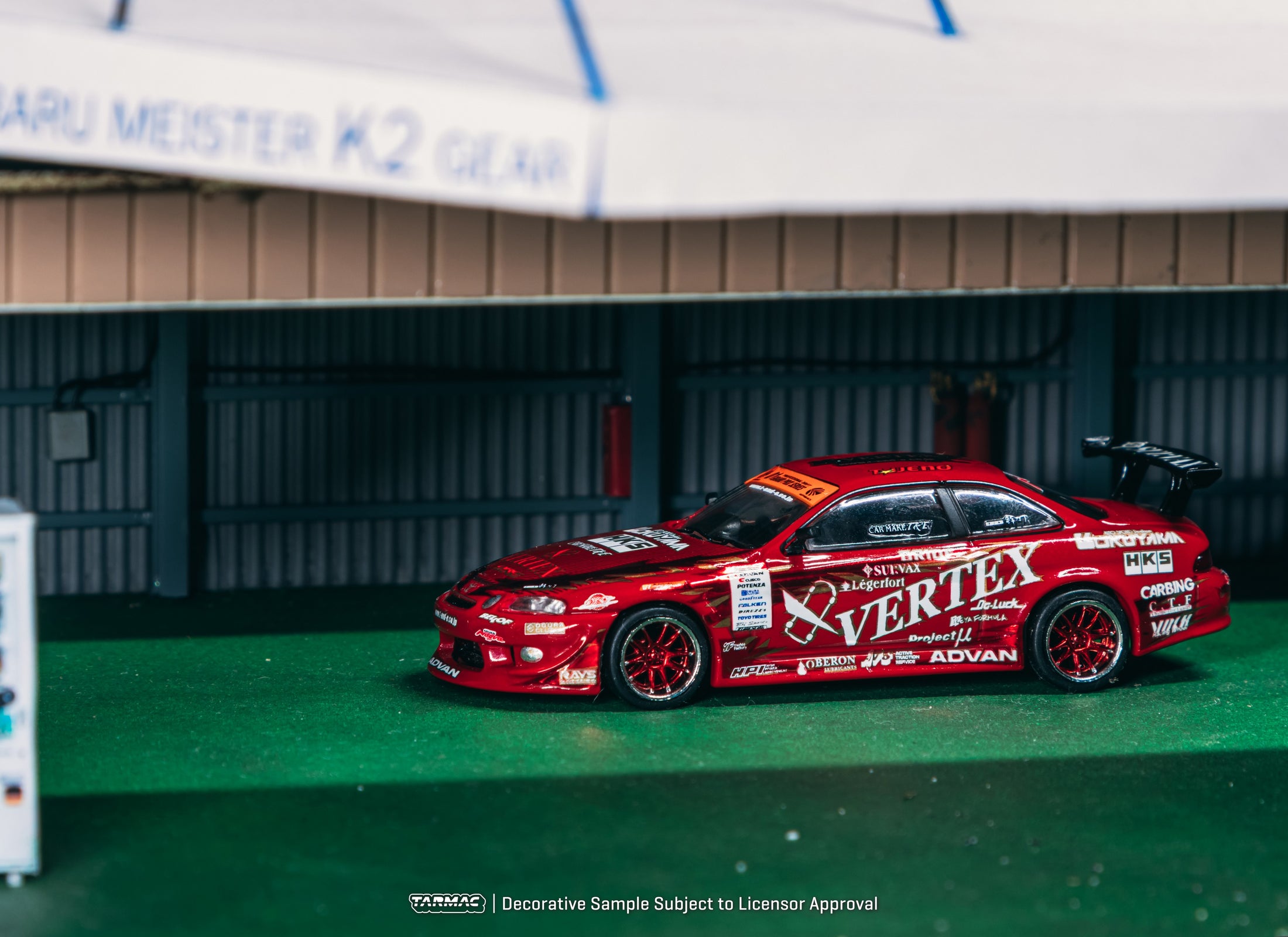 (Pre-order) Tarmac Works 1/64 Vertex Ridge TE3005 Soarer with Tarmac Cards Set