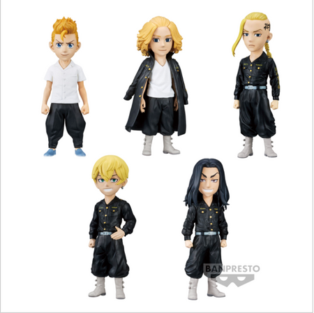 Banpresto Tokyo Revengers: World Collectable assorted figure vol.1 (Set of 5)