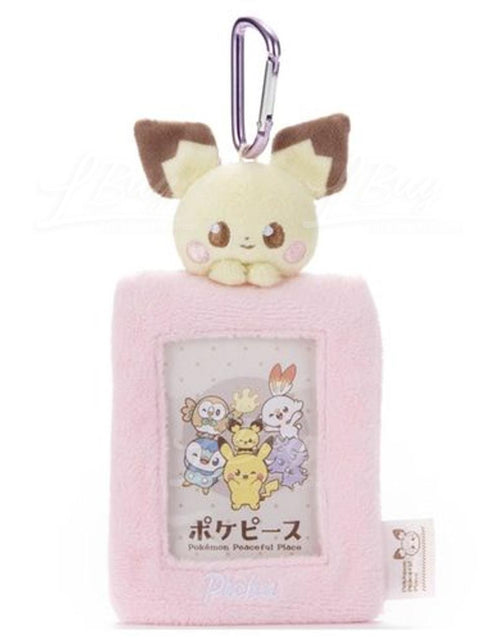 Load image into Gallery viewer, Takara Tomy Arts PS Pokemon Plush - Pokepeace Plush Card Case Pichu
