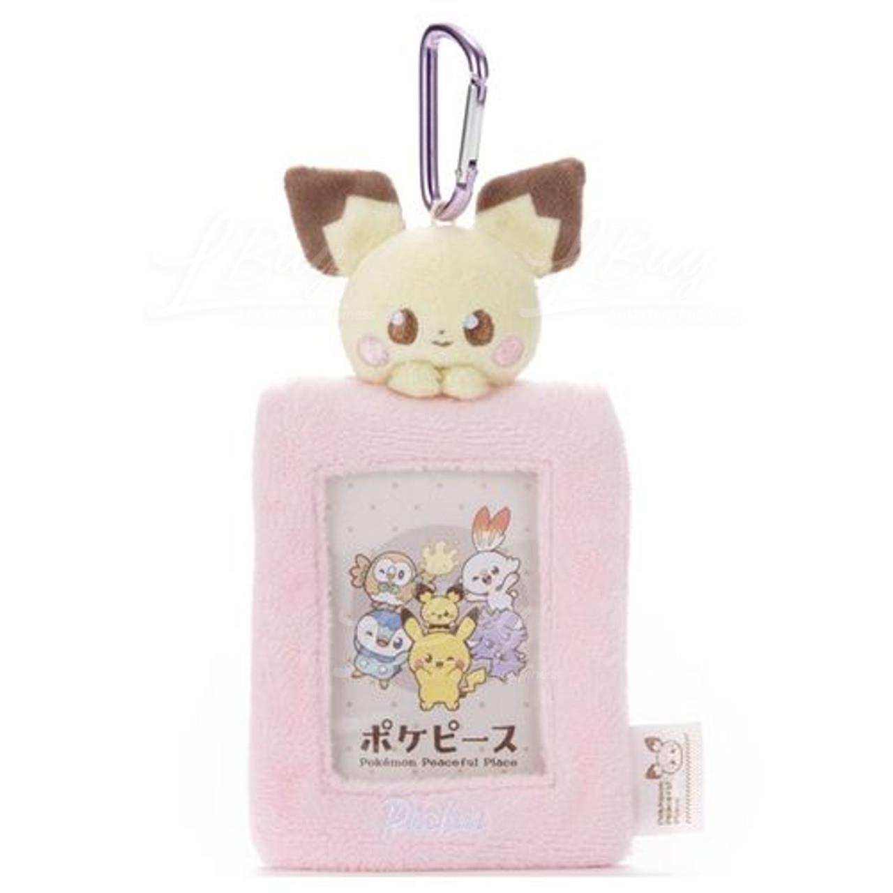 Takara Tomy Arts PS Pokemon Plush - Pokepeace Plush Card Case Pichu