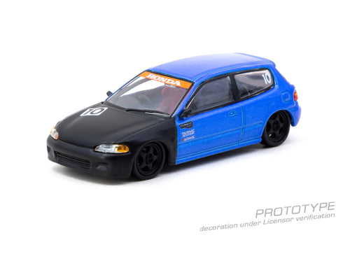 Load image into Gallery viewer, Tarmac Works Honda Civic EG6 Tarmac Works 10th Anniversary Model Car
