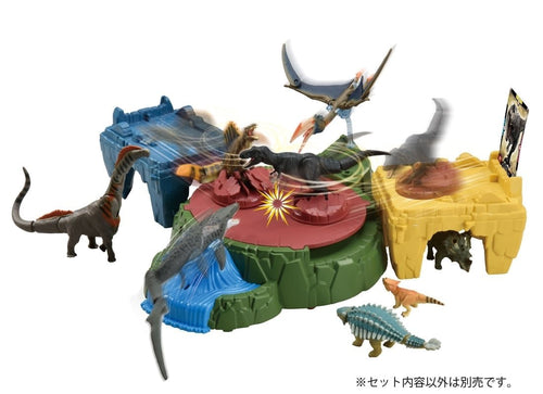 Load image into Gallery viewer, Takara Tomy Ania Jurassic World Dino Attack Battle Stage Set
