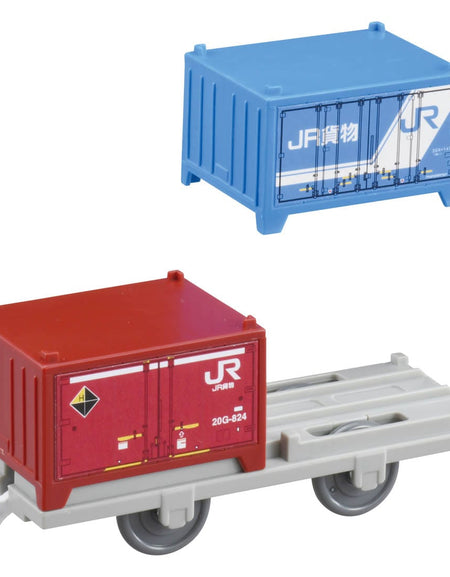 Takara Tomy Plarail Train KF-05 JR Container Freight Cars