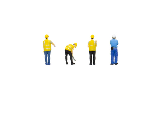 Load image into Gallery viewer, Tiny Hong Kong City Set Fs09 1/76 Construction Worker Man Model Toy Figure
