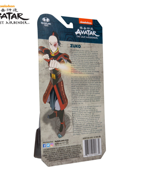 Load image into Gallery viewer, McFarlane Toy Avatar: The Last Airbender - Prince Zuko 5&quot; Action Figure

