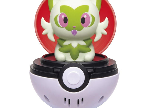 Load image into Gallery viewer, Takara Tomy Pokemon Pocket Monsters Pyokopuni Sprigatito Figure
