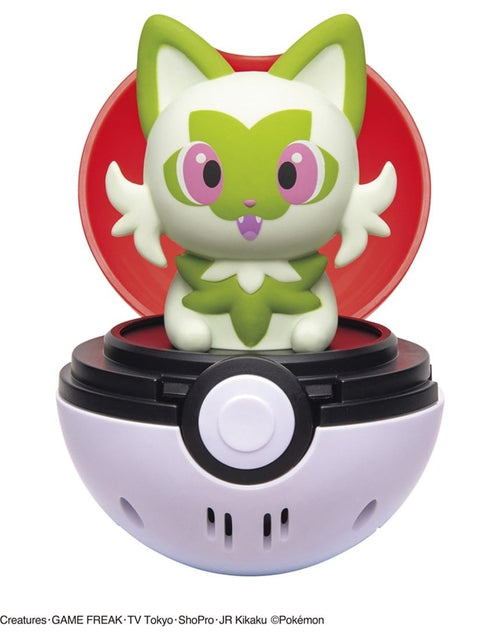 Load image into Gallery viewer, Takara Tomy Pokemon Pocket Monsters Pyokopuni Sprigatito Figure
