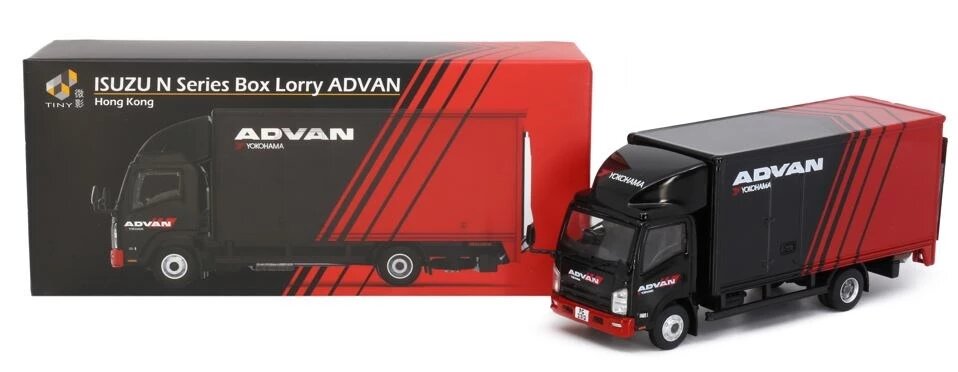 TINY Hong Kong City 1/64 ISUZU N Series ADVAN Diecast Model Car