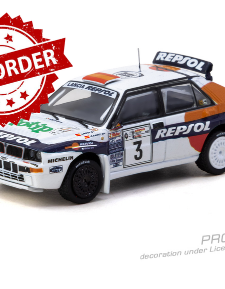(Pre-order) Tarmac Works 1/64 Lancia Delta HF Integrale Acropolis Rally 1993