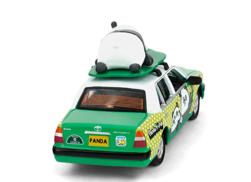 Load image into Gallery viewer, Tiny City Die-cast 1/64 - Tiny x Panda Friends Toyota Crown Comfort Taxi (NT)
