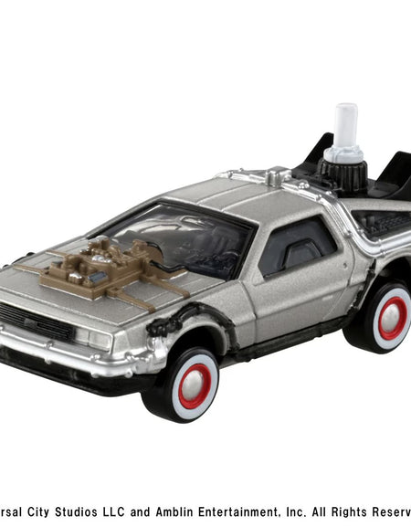 Takara Tomy Tomica Premium Unlimited 02 Back to the Future Time Machine (PART3)