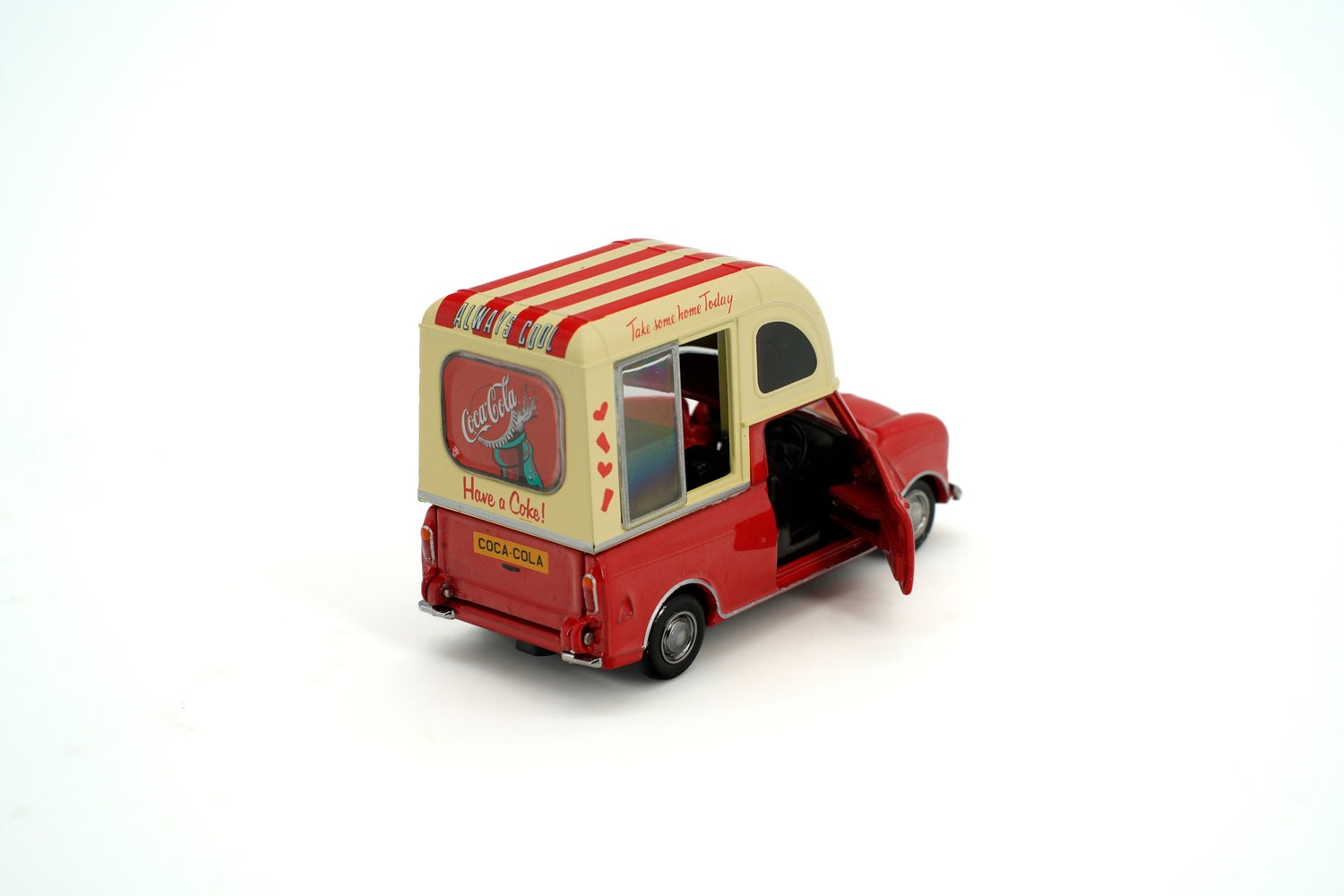 Tiny City Die-cast Model Car 1/50 Morris Mini Pickup Coca-Cola