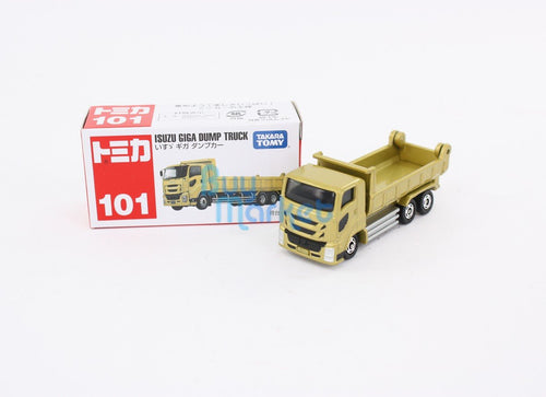 Load image into Gallery viewer, Takara Tomy Tomica #101 Isuzu Giga Dump Truck 8CM Diecast Toy Car Japan
