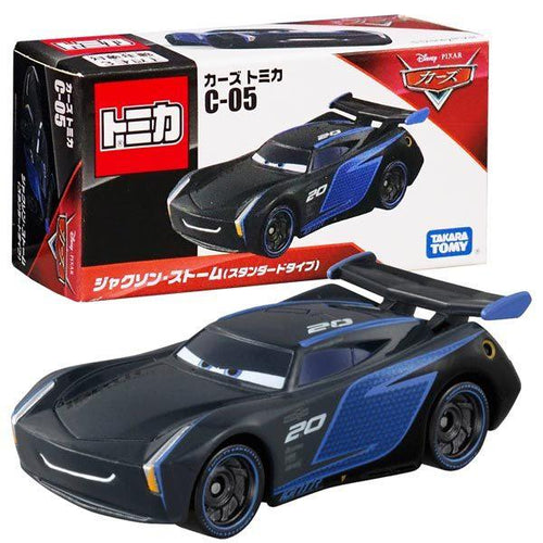 Load image into Gallery viewer, Takara Tomy Disney Tomica Diecast Car PIXAR CARS C-05 Jackson Strom (STD Type)
