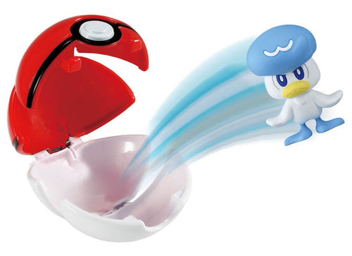 Load image into Gallery viewer, Takara Tomy Pokemon Moncolle Monster Collection Pokedel-Z Quaxly (Master Ball)
