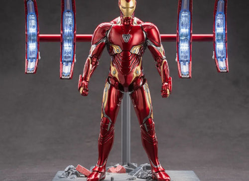 Load image into Gallery viewer, ZD Toys Marvel Avengers 1/10 Iron Man MK50 Action Figure Infinity War Scene
