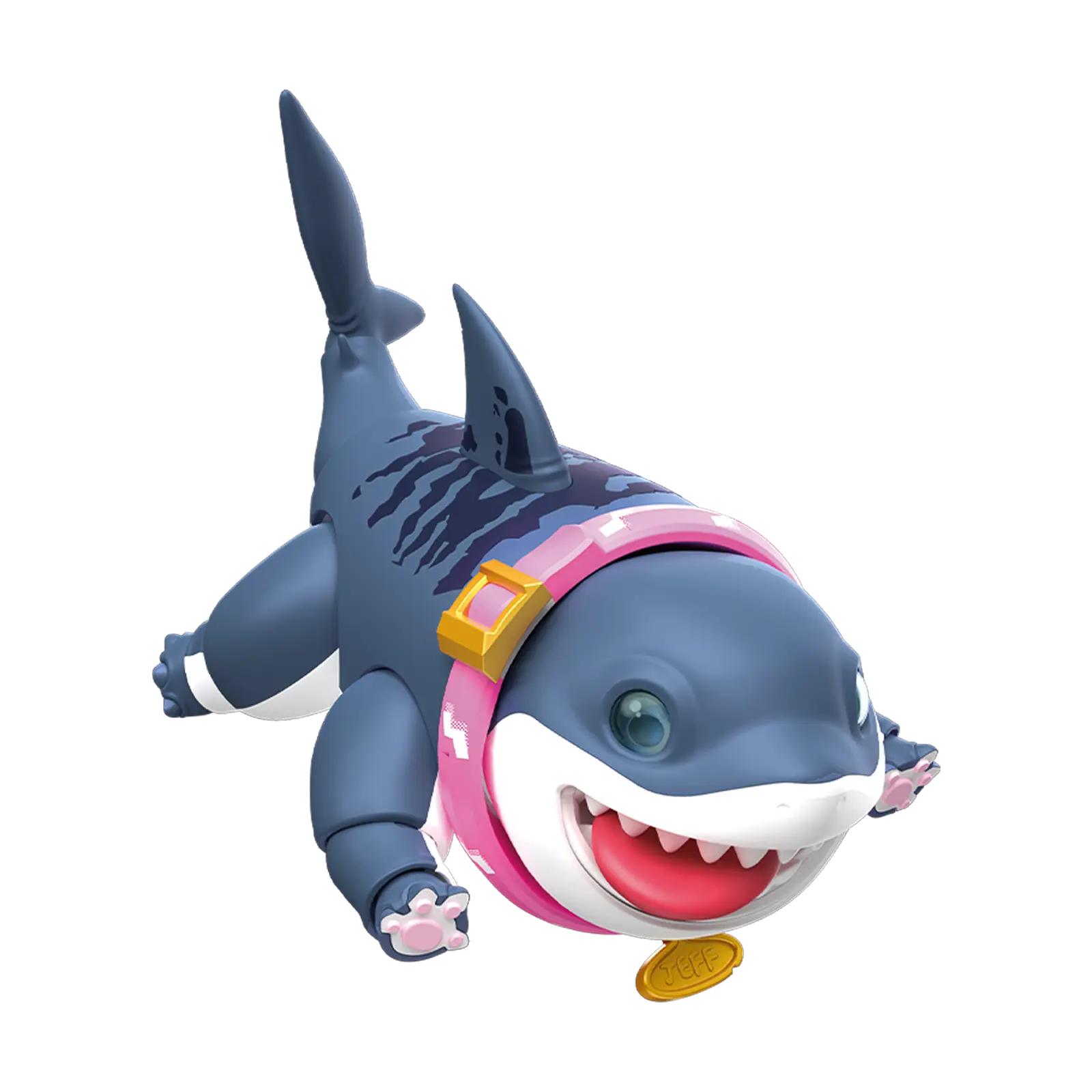 Blokees Marvel Rivals Champion Class Jeff The Land Shark Model Kit Action Figure