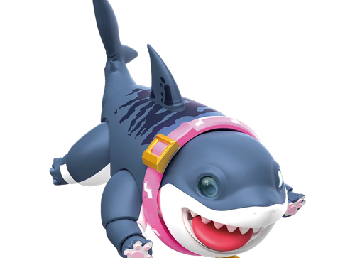 Load image into Gallery viewer, Blokees Marvel Rivals Champion Class Jeff The Land Shark Model Kit Action Figure
