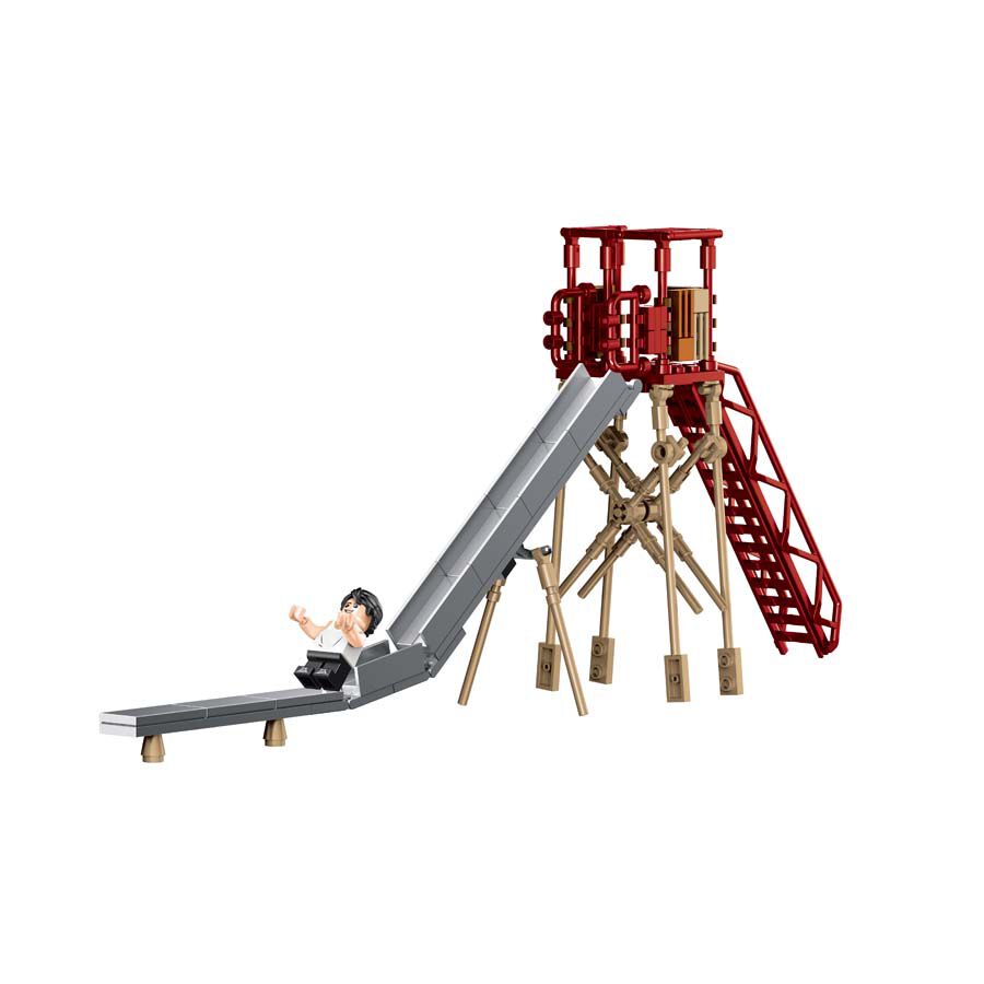Royal Toys Building Blocks City Story Bricks RT30 : Playground Slide (130 Pcs/Pzs)