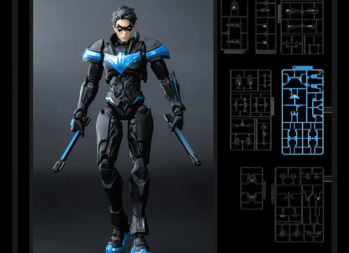 Load image into Gallery viewer, Blokees DC Champion class 03 Nightwing 1:12 Model Kit Figure 15cm
