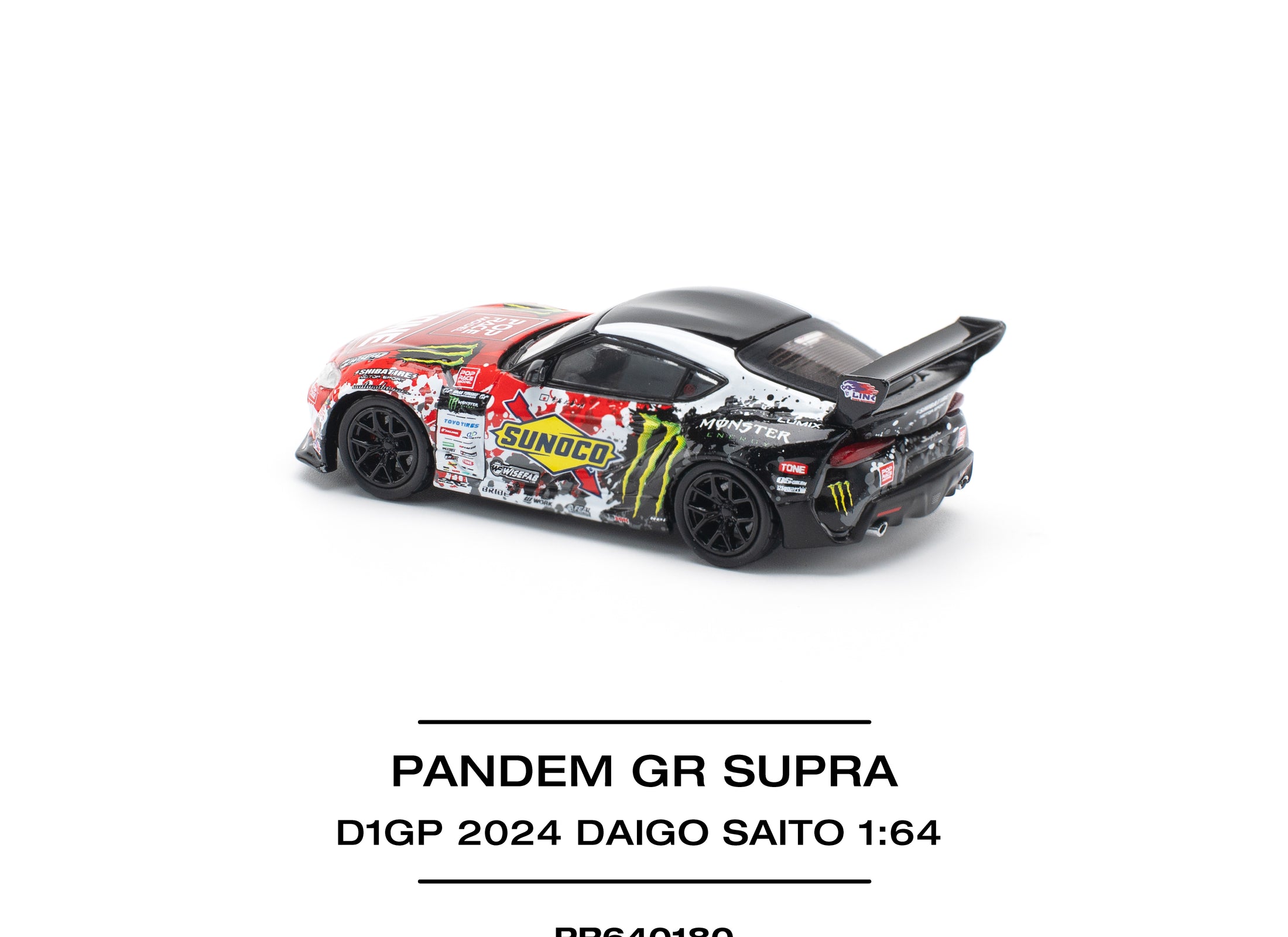 POPRACE 1/64 PANDEM GR SUPRA D1GP 2024 DAIGO SAITO Model Car