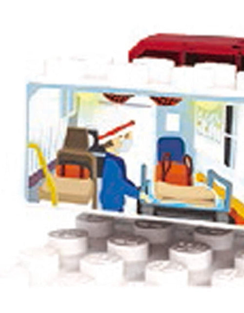 Load image into Gallery viewer, Takara Tomy Tomica Plarail Blocks Ambulance set
