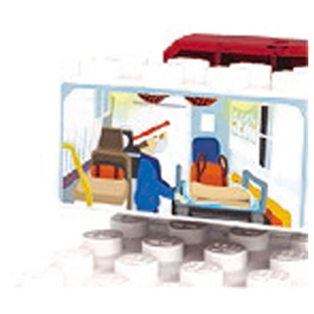 Takara Tomy Tomica Plarail Blocks Ambulance set