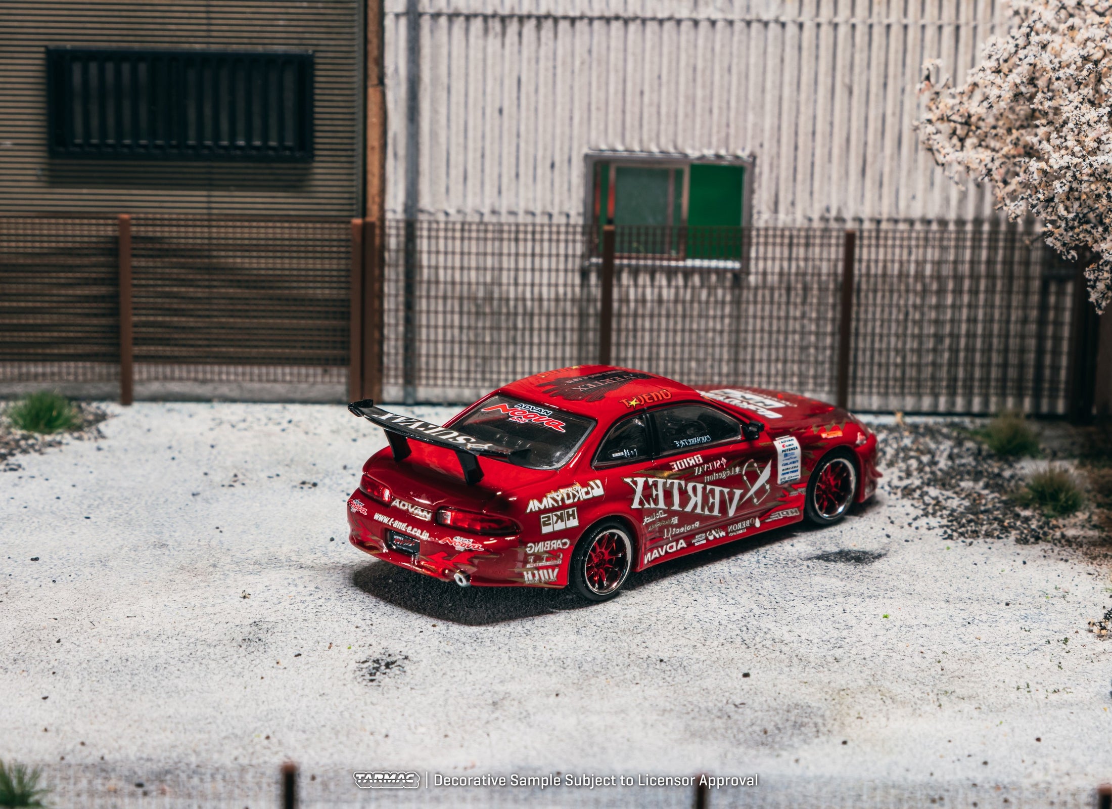 (Pre-order) Tarmac Works 1/64 Vertex Ridge TE3005 Soarer with Tarmac Cards Set