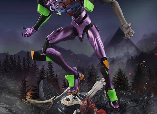Load image into Gallery viewer, Blokees Legend Edition EX Evangelion Test Type-01 Awakening TV Version Model Kit
